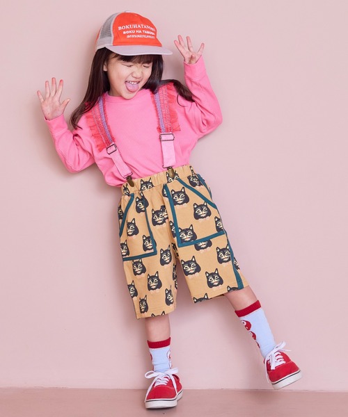 NITRAID マリファナ 乾燥大麻 柄 ハーフパンツ 山本 KID ハーパン MARKEY'S（マーキーズ） ハーフパンツ パンツ 短パン ソウガラミニ