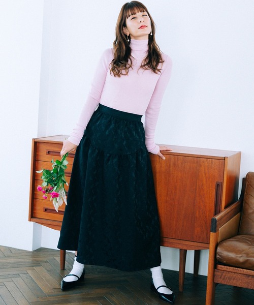 「haco!」 セットアップ「LOVE&PEACE PROJECTコラボ」 SMALL ブラック レディース_画像6