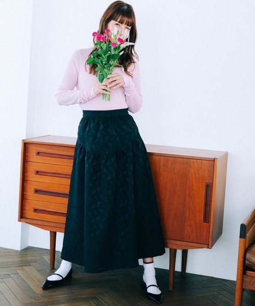 「haco!」 セットアップ「LOVE&PEACE PROJECTコラボ」 SMALL ブラック レディース_画像7