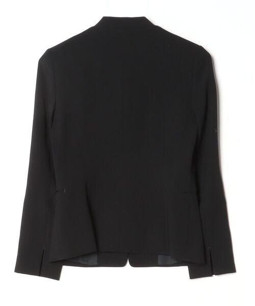 「ANAYI」 ノーカラージャケット 36 ブラック レディース_画像2