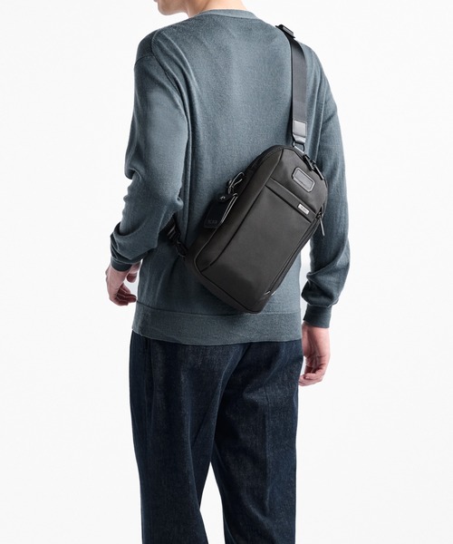 新品 TUMI Alpha 3 メンズ ショルダーバッグ ウエストポーチ TUMI（トゥミ） ウエストポーチ TUMI ALPHA（アルファ） スリング