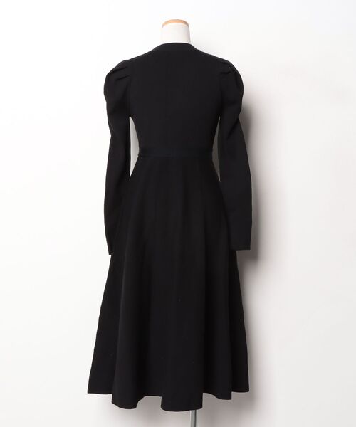 「MERCURYDUO」 長袖ワンピース MEDIUM ブラック レディース_画像2