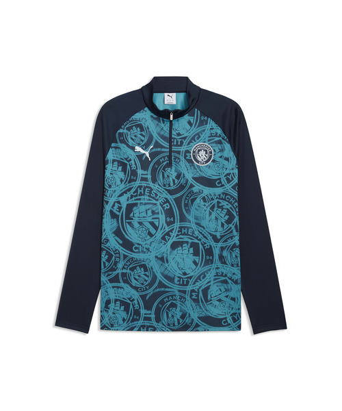 PUMA（プーマ） tシャツ メンズ マンチェスターシティ FC 1/4 ジップ
