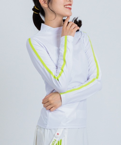 【新品未使用】archivio ハイネックプルオーバー archivio（アルチビオ） 「LADIES」ネオンラインハイネックプル
