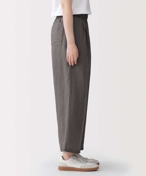 無印良品（MUJI） ペチパンツ ワイドパンツ パンツ 婦人 リネン