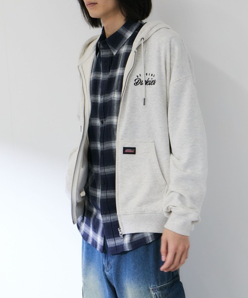 ＊ヒルフィガーデニム＊ディッキーズ＊フルジップパーカー＊レディースLサイズ＊ Dickies（ディッキーズ） パーカー メンズ レディース : ZOZOTOWN