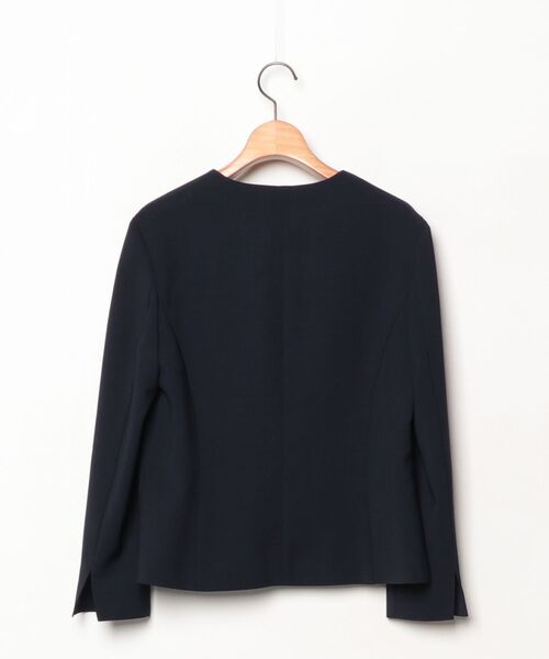 美品　NOLLEY'S Sophi ノーカラー　ジャケット 40 NOLLEY'S Sophi（ノーリーズソフィー） ノーカラージャケット 40