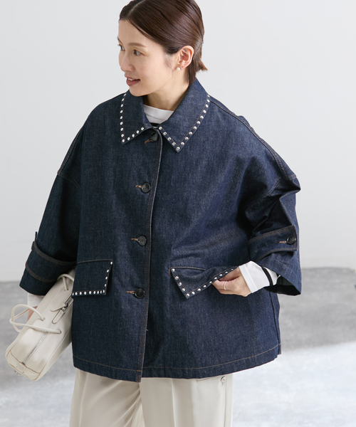 Deuxieme ClasseマッキントッシュハンビーデニムＪＫ MACKINTOSH(マッキントッシュ)の【HPS別注】HUMBIE NO COLLAR DENIM