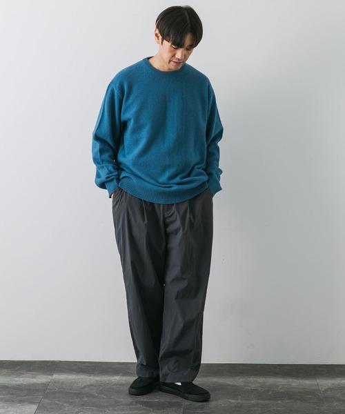 「URBAN RESEARCH DOORS」 長袖ニット LARGE ベージュ メンズ_画像7