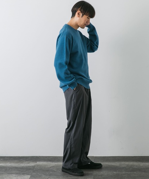 「URBAN RESEARCH DOORS」 長袖ニット LARGE ベージュ メンズ_画像8