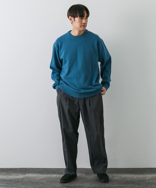 「URBAN RESEARCH DOORS」 長袖ニット LARGE ベージュ メンズ_画像9