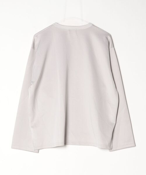 「EMMA CLOTHES」 長袖Tシャツ M グレー メンズの画像2