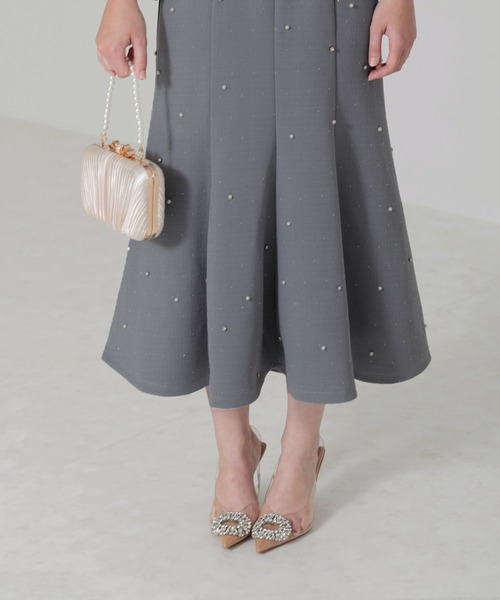 「Leja」 長袖ワンピース MEDIUM ブルー レディース_画像9