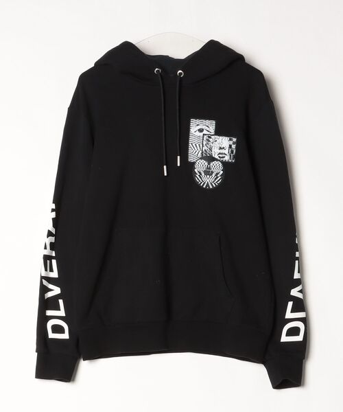 DIESEL（ディーゼル） プルオーバーパーカー MEDIUM ブラック メンズ