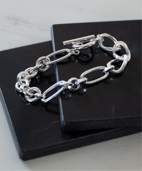 DNA MANTEL BRACELET-SILVER925-マンテルブレスレット SENTI（センティ） ブレスレット MIXED CHAIN MANTEL BRACELET