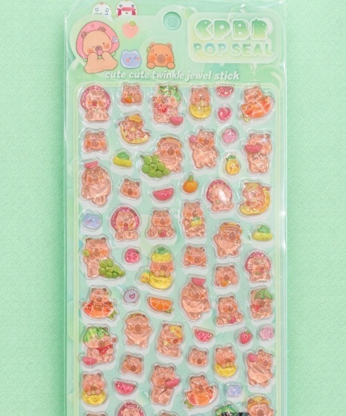 FLANEEK. ステッカー カピバラキャンディシール : ZOZOTOWN Yahoo!店