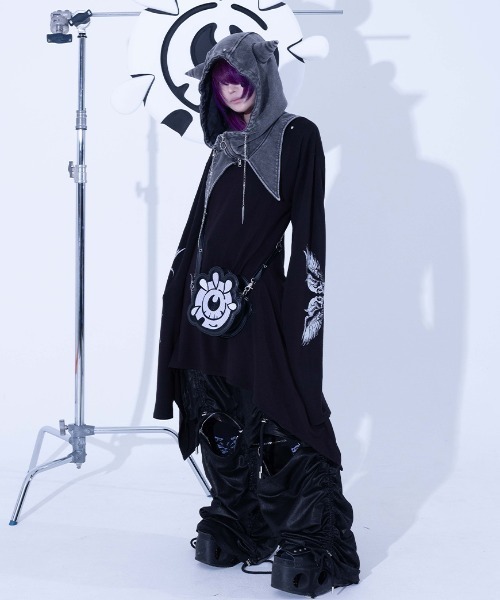 GAMCHU（ガムチュ） ワイドパンツ パンツ 「Gamchu/ガムチュ」Mekuroa