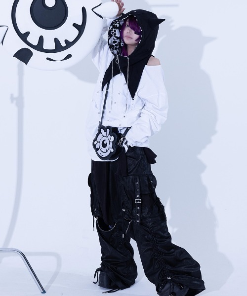 GAMCHU（ガムチュ） ワイドパンツ パンツ 「Gamchu/ガムチュ」Mekuroa