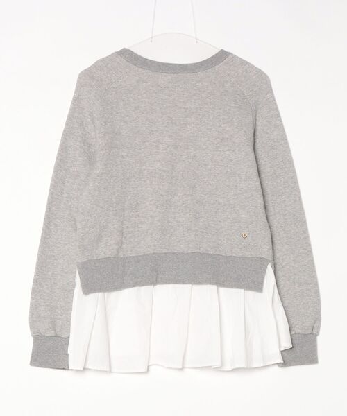 「MUVEIL」 スウェットカットソー 38 グレー レディース_画像2