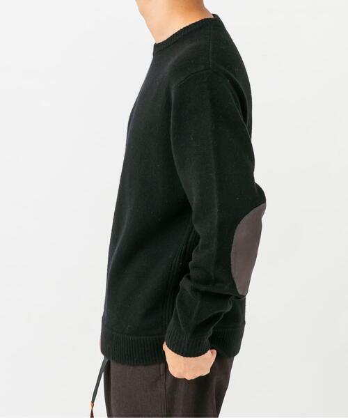 「URBAN RESEARCH ROSSO MEN」 長袖ニット LARGE チャコールグレー メンズ_画像6