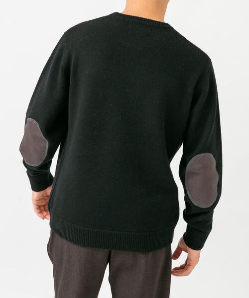 「URBAN RESEARCH ROSSO MEN」 長袖ニット LARGE チャコールグレー メンズ_画像7