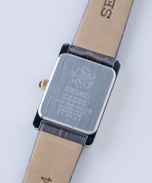 SEIKO（セイコー） 腕時計 コラボレーション スクエア シルバー×グレー