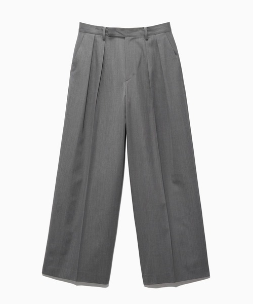 HARE（ハレ） スラックス 「NARRIL」Wool Blend Trousers メンズ
