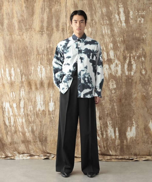 HARE（ハレ） スラックス 「NARRIL」Wool Blend Trousers メンズ