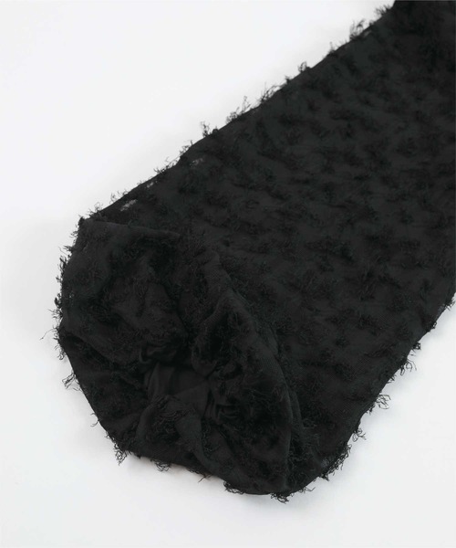 「ur's」 長袖ブラウス M ブラック レディース_画像6