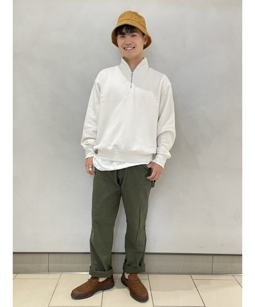 「GAP」 スウェットカットソー X-SMALL ブラック メンズ_画像5