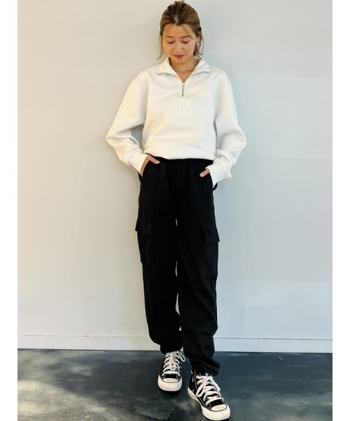 「GAP」 スウェットカットソー X-SMALL ブラック メンズ_画像7