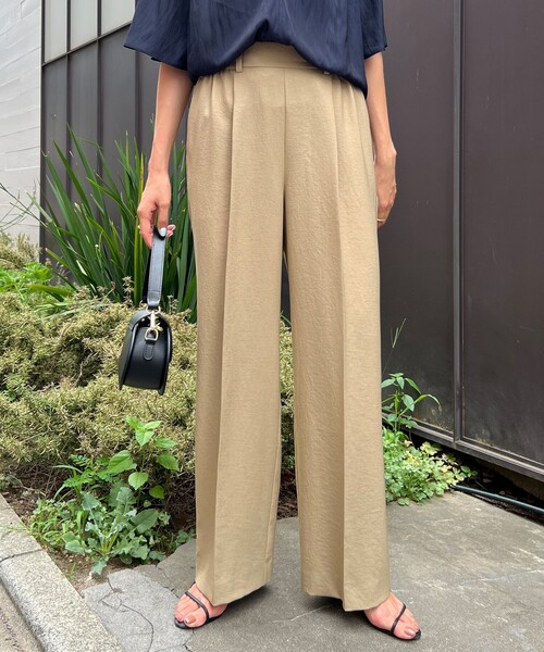 「NOLLEY'S」 イージーパンツ 38 キナリ レディースの画像