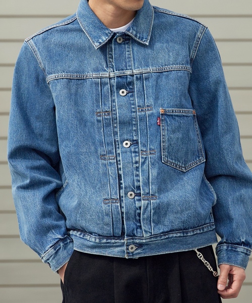 美品　Levi’s デニムジャケット Levi's（リーバイス） デニムジャケット M ブルー メンズ : ZOZOTOWN