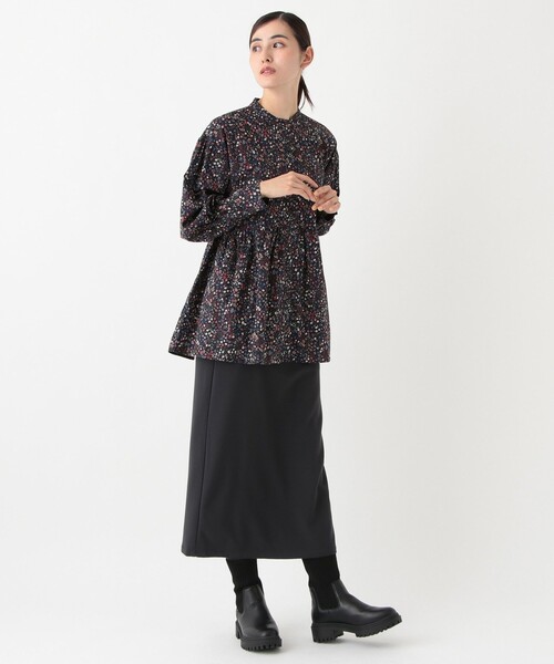 「Afternoon Tea」 長袖ブラウス MEDIUM ブラック レディース_画像4