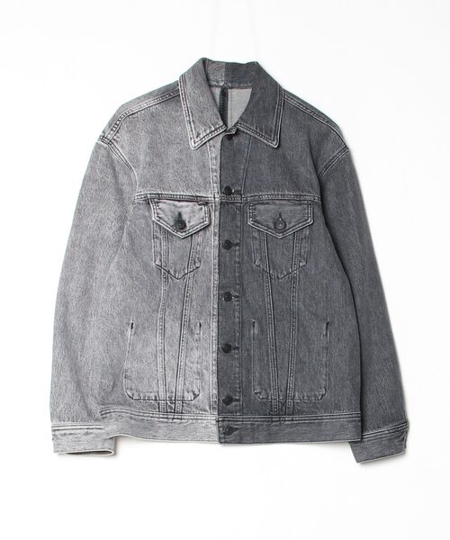 DIESEL（ディーゼル） デニムジャケット X-SMALL グレー メンズ