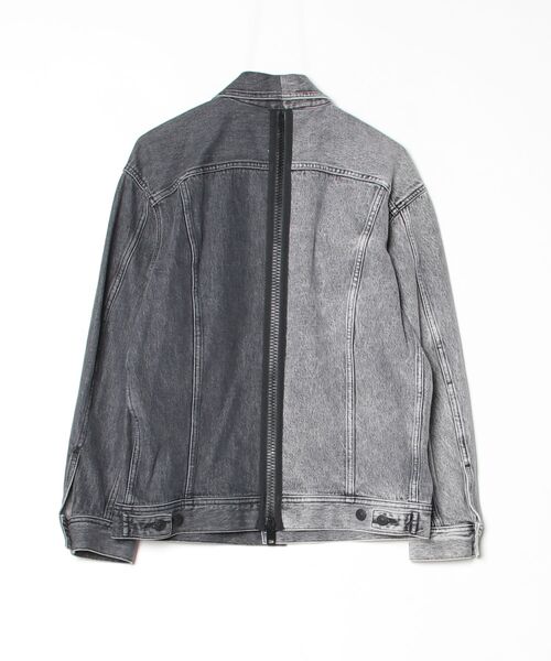 DIESEL（ディーゼル） デニムジャケット X-SMALL グレー メンズ