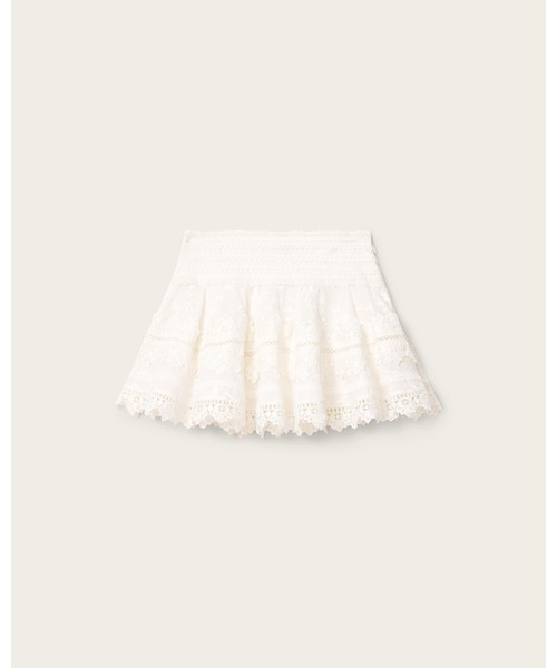 スカート LILLITH EMBROIDERED MINI SKIRT | LILLITH エンベリッシュド ミニ スカートの画像
