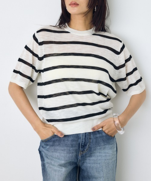 AZUL BY MOUSSY（アズールバイマウジー） サマーニット ニット