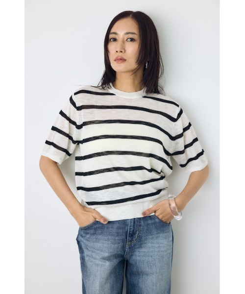 AZUL BY MOUSSY(アズールバイマウジー) サマーニット ニット AZUL BY MOUSSY(アズールバイマウジー) サマーニット ニット