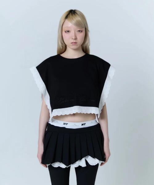 neith.（ネイス） tシャツ neith./ネイス/Handkerchief 2D Top