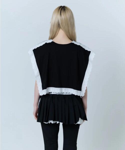 neith.（ネイス） tシャツ neith./ネイス/Handkerchief 2D Top