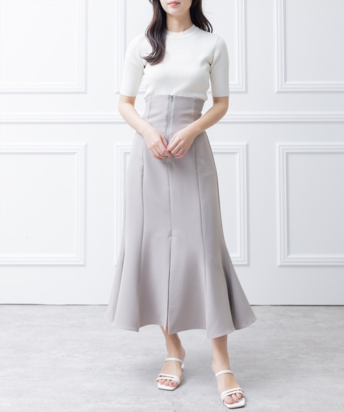 「clear」 スカート F アイボリー レディース_画像7