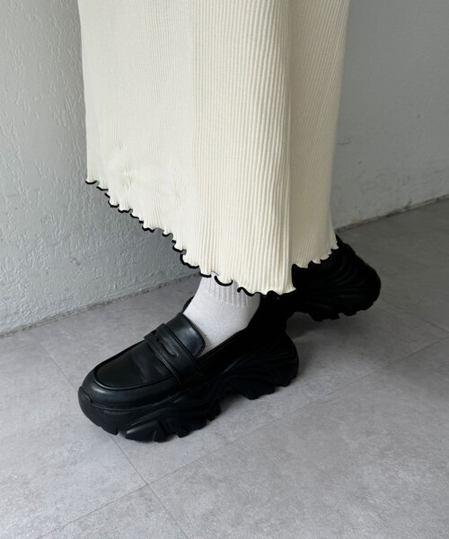 「CIAOPANIC」 シューズ MEDIUM ブラック レディース_画像9