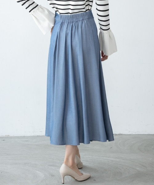 「M.deux」 ロングスカート MEDIUM ブラック レディース_画像6