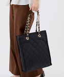トートバッグ CHAIN N/S TOTE ミ...の詳細画像1