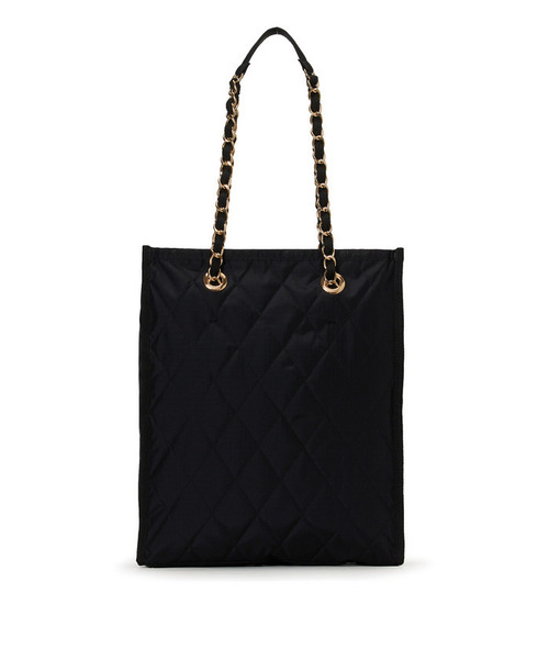 LeSportsac キルティング トートバッグ ブラック LeSportsac（レスポートサック） トートバッグ CHAIN N/S TOTE