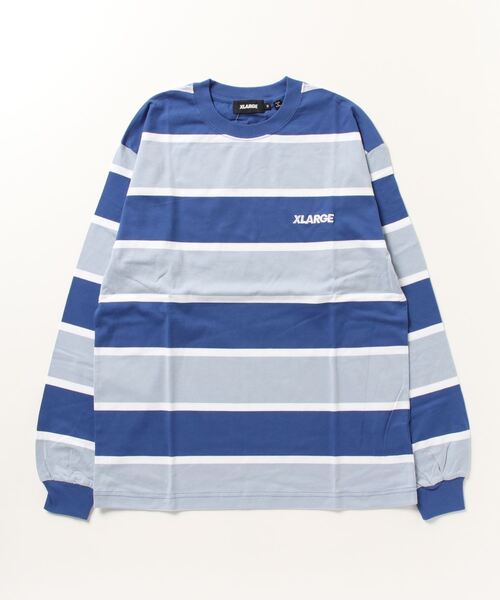 「XLARGE」 長袖Tシャツ M ブルー メンズ_画像2