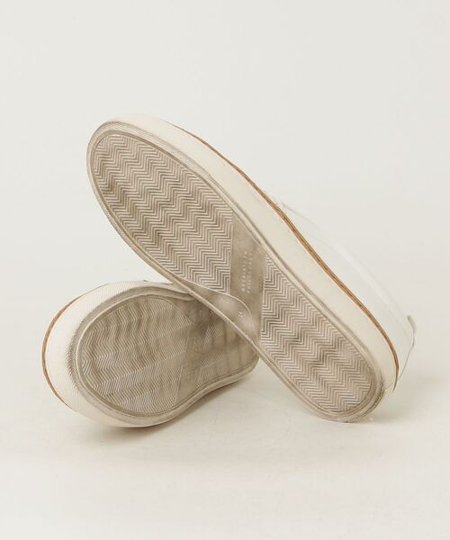 「MACKINTOSH PHILOSOPHY」 スリッポン 24cm ホワイト メンズ_画像3