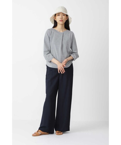 「human woman」 パンツ MEDIUM カーキ レディース_画像6