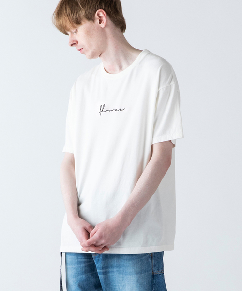 rehacer tシャツ : Bloom Heart On Wide Body / ブルーム ハート
